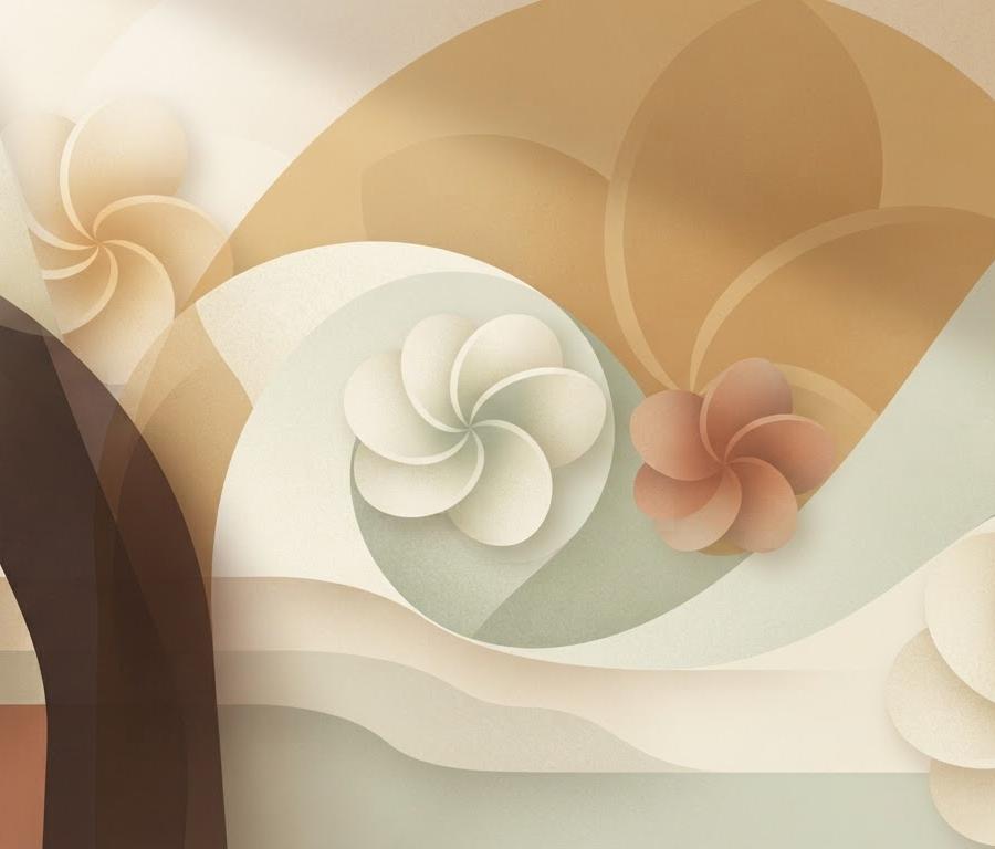 Ilustrasi editorial untuk A World History of Art