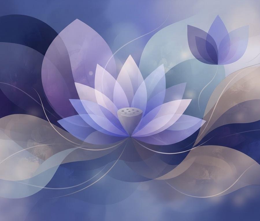 Ilustrasi editorial untuk Radical Acceptance: Embracing Your Life With the Heart of a Buddha