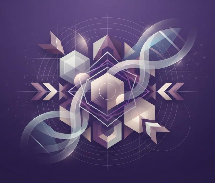 Ilustrasi editorial untuk The Gene Machine: The Race to Unlock the Secrets of the Genome