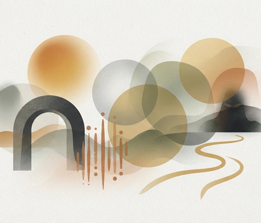 Ilustrasi editorial untuk The Fellowship of the Ring