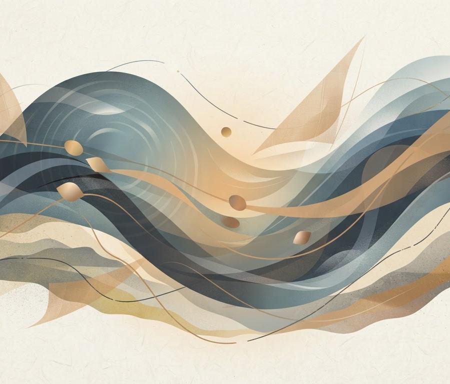Ilustrasi editorial untuk The Ocean of Churn: How the Indian Ocean Shaped Human History